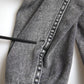 Dolce & Gabbana Gray Washed Cotton Stretch Denim Men Jacket