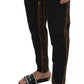 Dolce & Gabbana Dark Blue Jogging Trouser Cotton Blend Pants