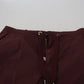 Dolce & Gabbana Bordeaux Cargo Jogger Trouser Cotton Pants