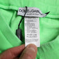 Dolce & Gabbana Neon Green Cotton Stretch Jogger Sweatpants Pants