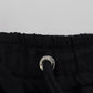 Dolce & Gabbana Black Jogger Jogging Wool Pants