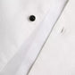 Dolce & Gabbana White Bib Cotton Poplin Formal GOLD Shirt