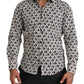 Dolce & Gabbana Multicolor MARTINI Logo Long Sleeves Shirt