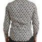 Dolce & Gabbana Multicolor MARTINI Logo Long Sleeves Shirt