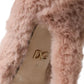 Dolce & Gabbana Light Pink Faux Fur Heels Pumps Shoes