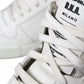 Dolce & Gabbana White Leather High Top Men Logo Sneakers Shoes