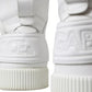 Dolce & Gabbana White Leather High Top Men Logo Sneakers Shoes