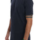 Daniele Alessandrini Chic Blue Cotton Crew-Neck Tee