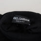 Dolce & Gabbana Black Cashmere Turtleneck Pullover Sweater