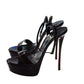 Christian Louboutin Loubi Queen Alta 150 Black High Heels