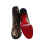 Christian Louboutin Adoxa 70 Brown Leopard Print High Heel Boot