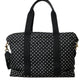 Dolce & Gabbana Black Polka Dot Changing Mat Baby Duffle Bag