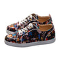 Christian Louboutin Rantulow Orlato Flat Crepe Satin Multicolour Limited Edition Dr Bored Print Sneakers