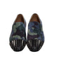 Christian Louboutin Spooky Flat Camouflage and Studded Slip On Shoes