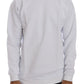 Daniele Alessandrini Elegant White Crewneck Cotton Sweater