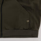 Daniele Alessandrini Elegant Green Full Zip Hooded Sweater