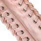 Dolce & Gabbana Pink Acetate Lace Up Fingerless Gloves