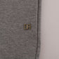 Daniele Alessandrini Sophisticated Gray Cotton Hooded Sweater