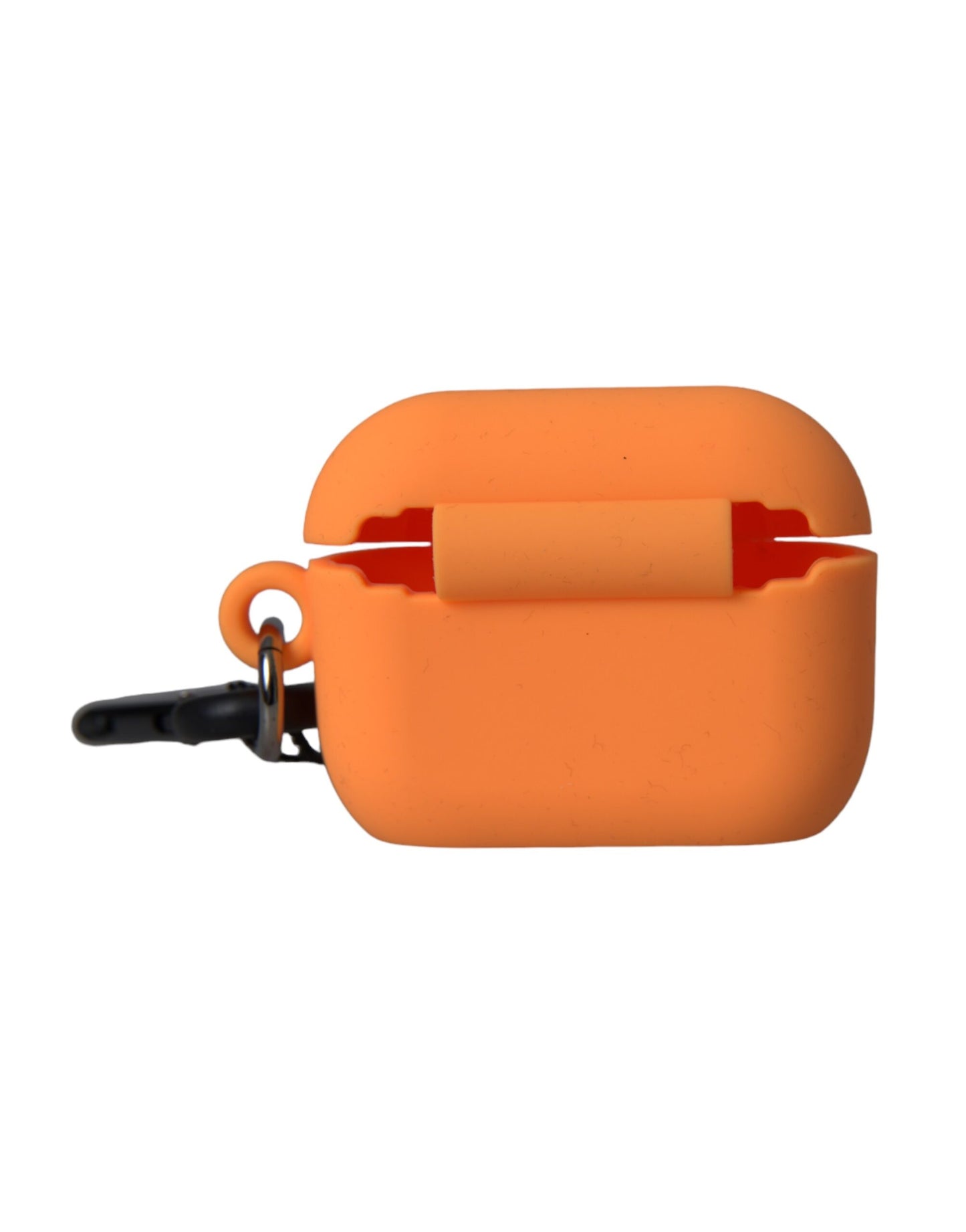 Dolce & Gabbana Orange Silicone Embossed Logo Airpods Case