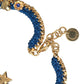 Dolce & Gabbana Gold Tone Brass Chain Iam The Star Bracelet