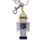 Dolce & Gabbana Multicolor Astronaut Space Metal Logo Keyring Keychain