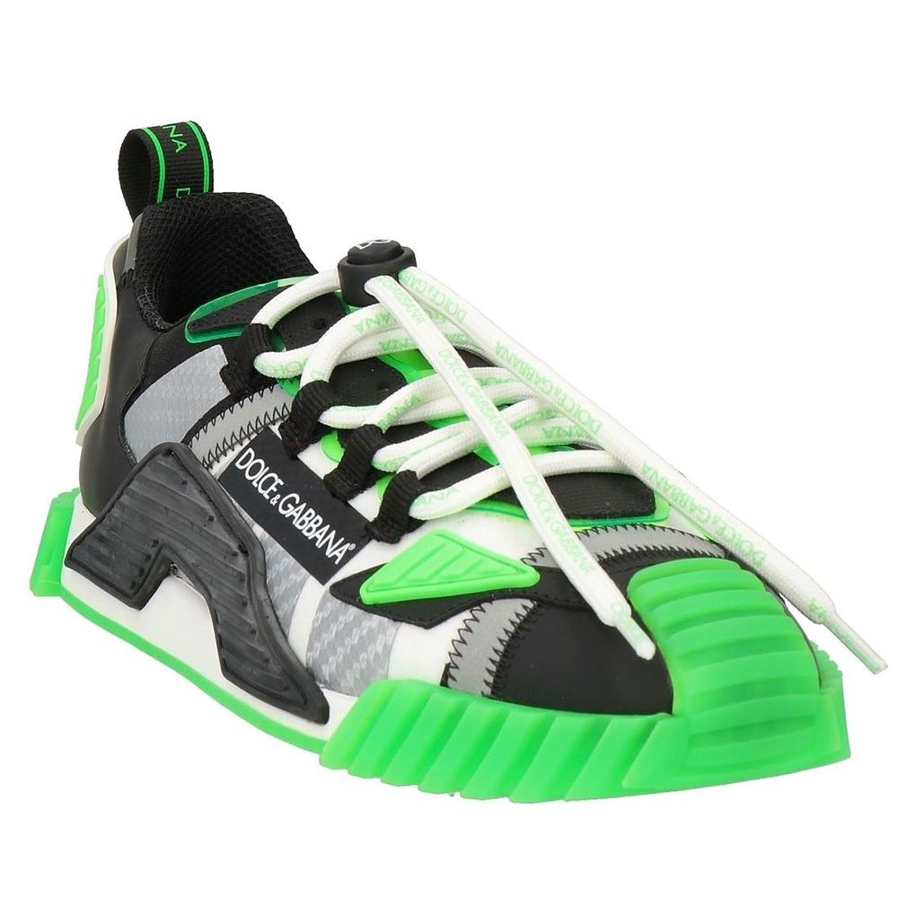 Dolce & Gabbana Green Polyamide Sneaker