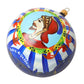 Dolce & Gabbana Multicolor Carretto Print Round Ornament Christmas Ball