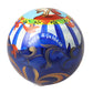 Dolce & Gabbana Multicolor Carretto Print Round Ornament Christmas Ball