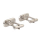 Dolce & Gabbana Silver Gold Plated Metal Brass Pin Cufflinks