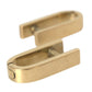 Dolce & Gabbana Gold Plated Metal Brass Pin Men Cufflinks