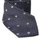 Dolce & Gabbana Blue DG Logo 100% Silk Adjustable Tie