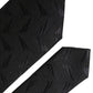 Dolce & Gabbana Black Patterned 100% Silk Adjustable Men Tie