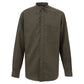 Brioni Green Linen Shirt