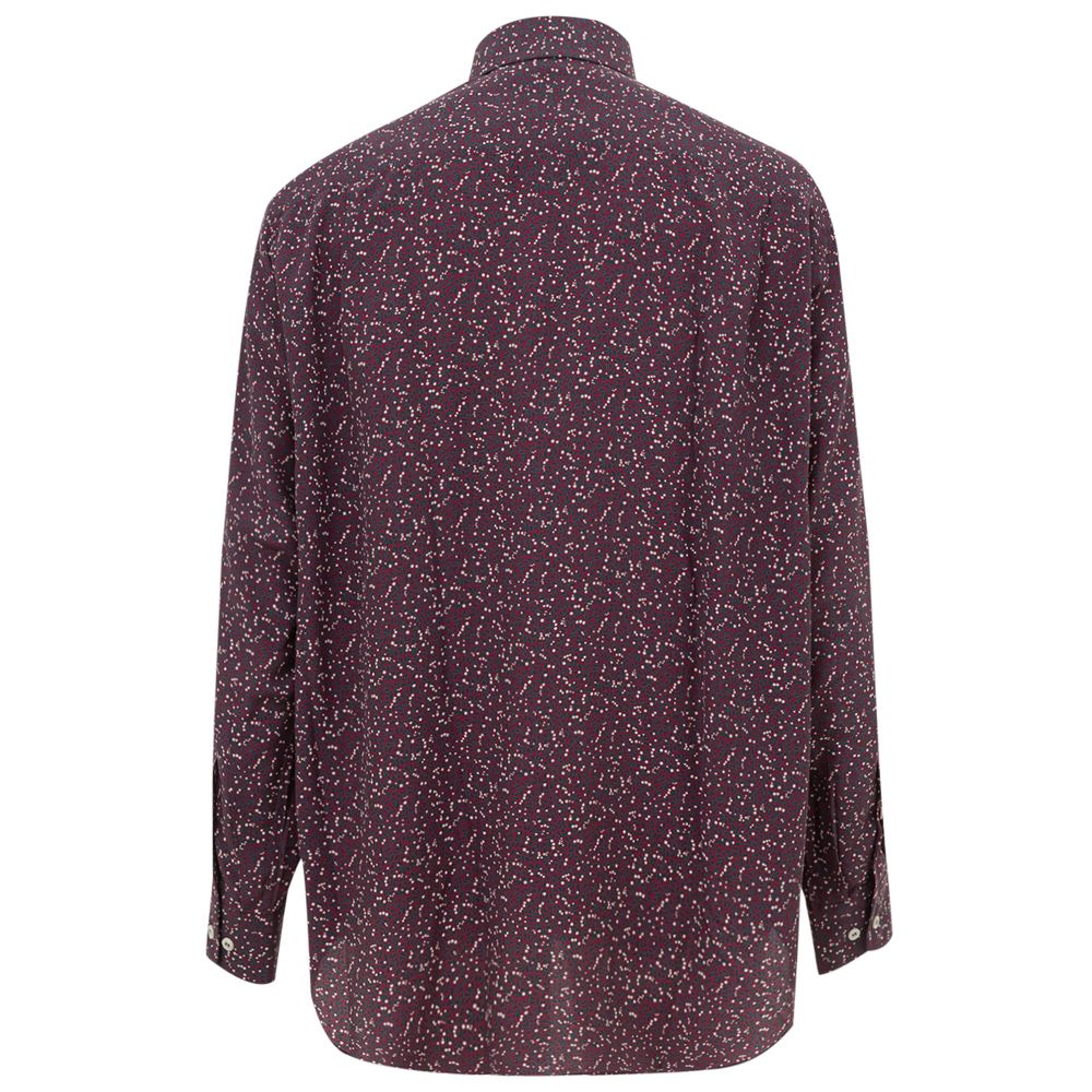 Brioni Purple Silk Shirt