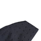 Dolce & Gabbana Dark Blue Dotted Silk Adjustable Tie