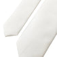 Dolce & Gabbana White Solid 100% Silk Adjustable Tie