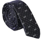 Dolce & Gabbana Blue DG Logo 100% Silk Adjustable Tie