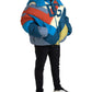 Dolce & Gabbana Multicolor Logo Windbreaker Puffer Jacket