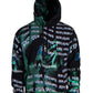 Dolce & Gabbana Multicolor Print Hooded Sweatshirt Sweater