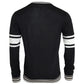 Dolce & Gabbana Black White Guitar Print Silk Pullover Sweater