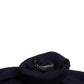 Dolce & Gabbana Blue Wool Crown Turtleneck Pullover Sweater