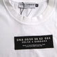 Dolce & Gabbana White Cotton DG Applique Men Casual T-shirt