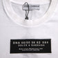 Dolce & Gabbana White Cotton DG Applique Men Casual T-shirt