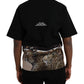 Dolce & Gabbana Black Leopard Cotton Short Sleeves T-shirt