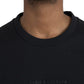 Dolce & Gabbana Black Leopard Cotton Short Sleeves T-shirt