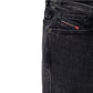 Diesel Black Cotton Jeans & Pant