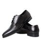 Dolce & Gabbana Black Leather Derby Men Formal Shoes Dress