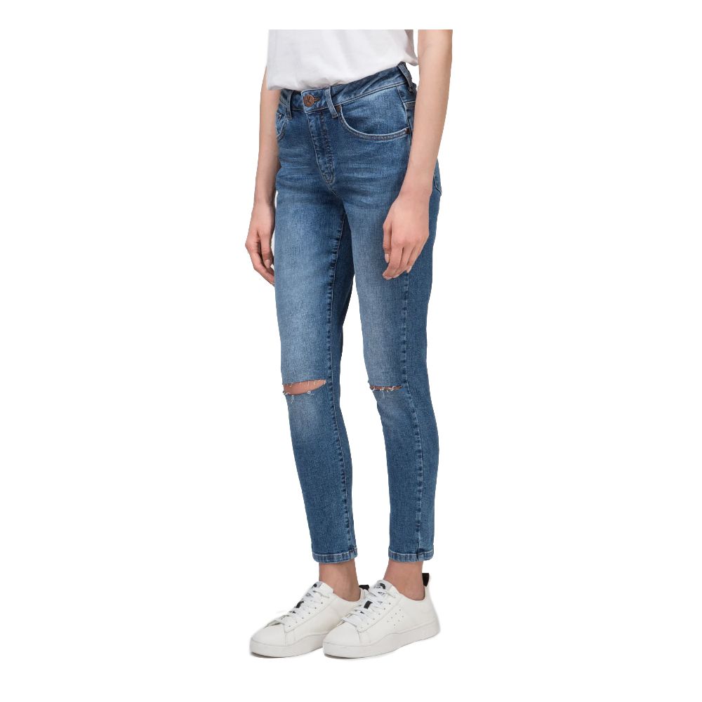 One Teaspoon Blue Cotton Jeans & Pant