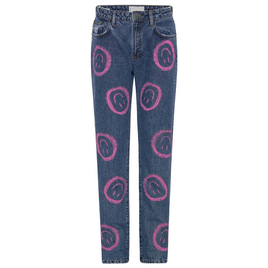 One Teaspoon Blue Cotton Jeans & Pant