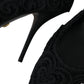 Dolce & Gabbana Black Cordonetto Ricamo Pump Heels Shoes